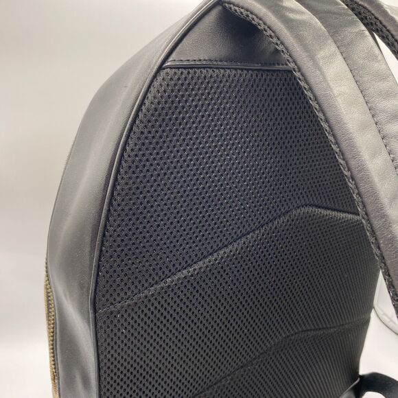 Auth COACH West Slim Backpack In Signature Canvas F78756 Beige/Black - Picture 5 of 16